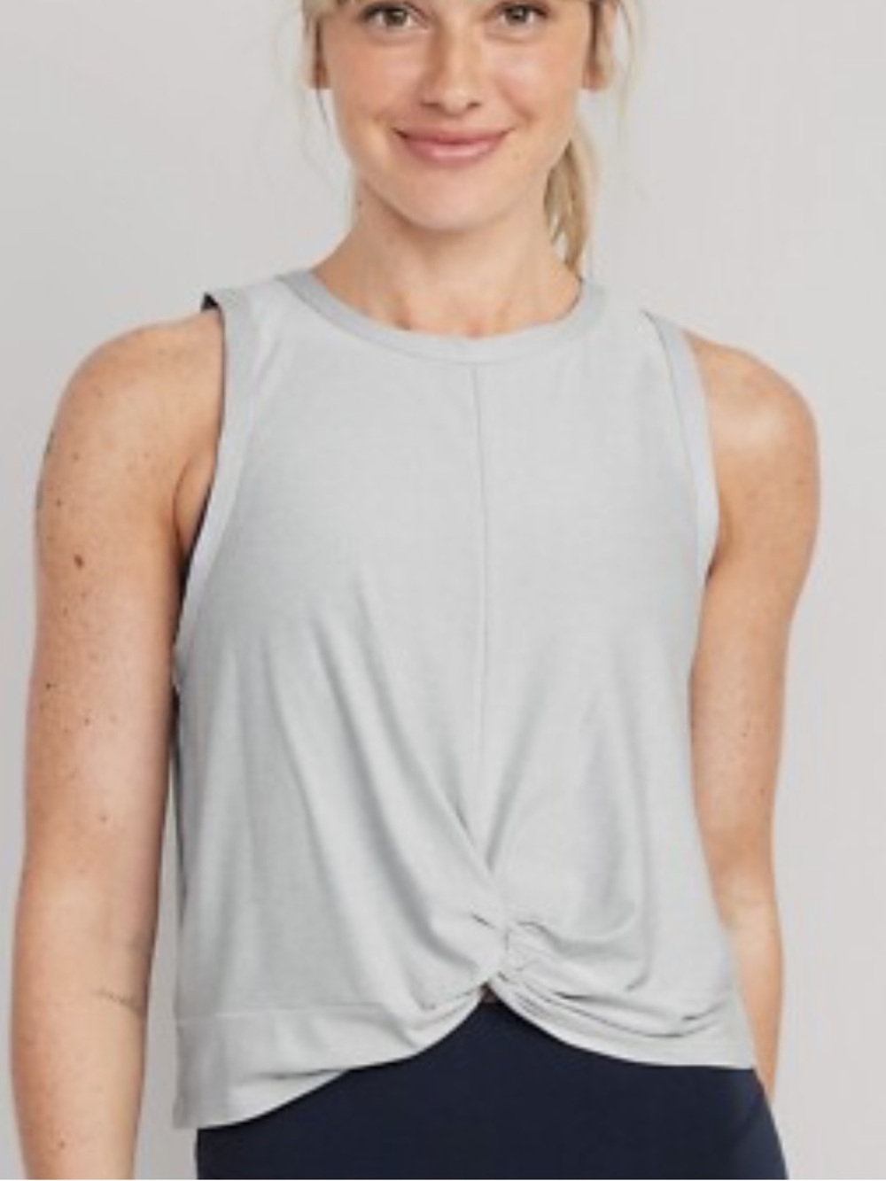 3/$20! Old Navy Active Twist-Front Go-Dry Tank